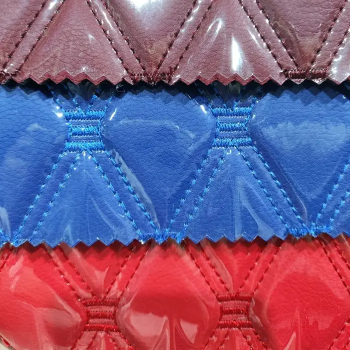 PU Embroidery Leather