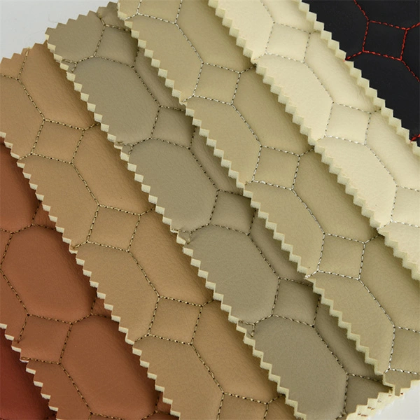 PVC Embroidery Leather
