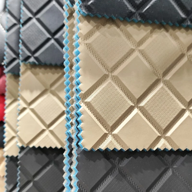 PVC Embroidery Leathers For Car Seat
